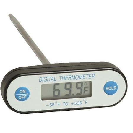 General Tools Waterproof Digital Soil Thermometer, 8 Inch 00-D In Soil